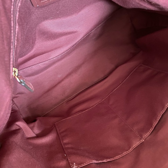 Coach Red Gallery Tote Bag 79608 - Picture 12 of 13